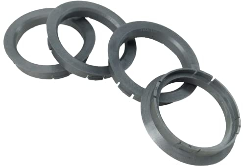 KONIKON 4X Zentrierringe 64,0 x 54,1 mm Silber Felgenringe Adapterringe für Verschiedene Felgen passend für Citroen, Daihatsu, Lexus, Nissan, Kia, Hyundai, Suzuki, Daihatsu, Mazda, Toyota