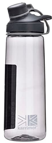 Karrimor Water Bottle Hydration 750ml Outdoor Camping Hiking Charcoal