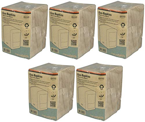 Servietten für Cabanaz Retro-Serviettenspender aus 100% Recyclingpapier - Menge wählbar (5 Packungen)