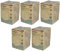 Servietten für Cabanaz Retro-Serviettenspender aus 100% Recyclingpapier - Menge wählbar (5 Packungen)