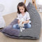 Sitzsäcke für Kinder Sitzsack, Spielzeugaufbewahrung Sitzsack, Spielzeugaufbewahrungssack Sitz, extra großer weicher Samt Sitzbezug für Kinder extra groß 200L, nur Bezug