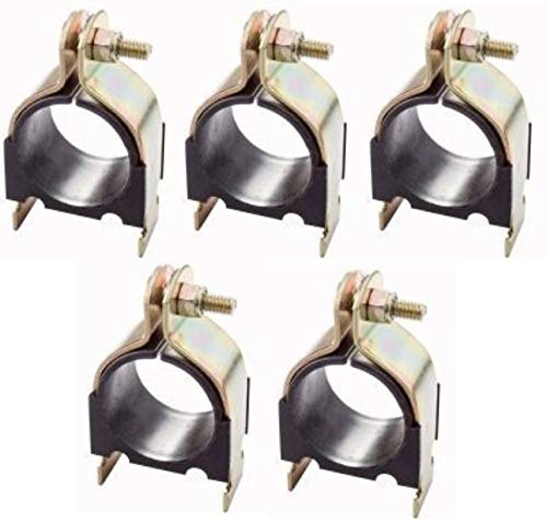 QTY 5, MAXLINE COMPRESSED AIR TUBING STRUT CLAMP FOR MOUNTING 3/4 PIPING INSTALLATION, MOUNTS TO 1-5/8 STRUT