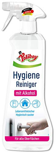 Poliboy Hygiene Reiniger für alle Oberflächen - mit Sprühmatic - 500ml - Made in Germany