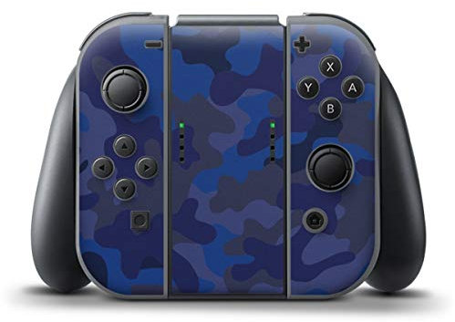 DeinDesign Skin kompatibel mit Nintendo Switch Controller Folie Sticker Camouflage Bundeswehr Black & Bold