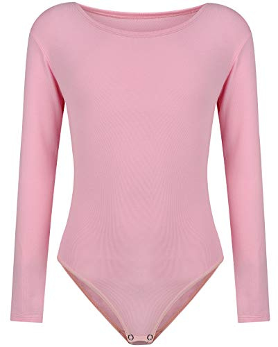 Evoni Kinder Langarm-Body 122 babyrosa