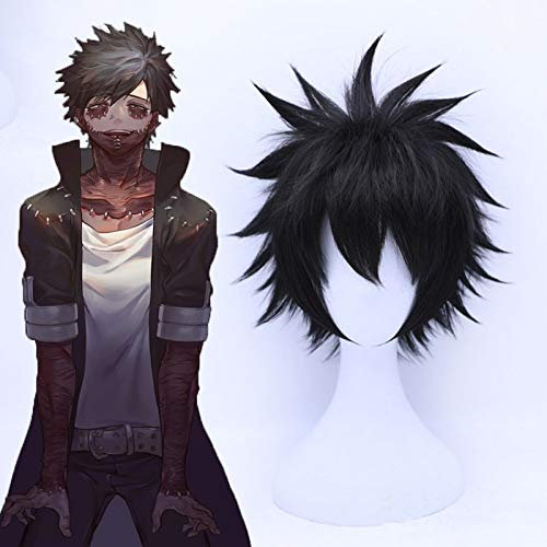 Anime My Hero Academia Cosplay Perücke Dabi Cosplay Perücken Hitzebeständige Synthetische Boku No Hero Academia Halloween Cosplay Perücken