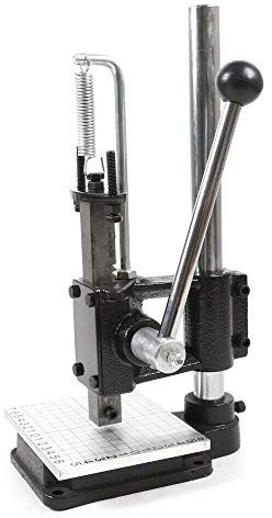 M12 Manuelle Lederschneidemaschine Höhenverstellbar 0-16cm Leder Stanzmaschine Lederschneide Prägepresse DIY Werkzeug