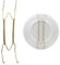 MOVKZACV Appendini per piatti da parete, in acciaio inox, compatibili con piatti decorativi, 20,3 cm, 30,5 cm, 30,5 cm, 35,5 cm, 40,6 cm, 1 pezzo