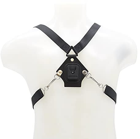 KlickFast Centre Chest Harness for Body Cameras and Radios | Fits up to XXXL