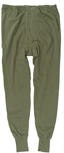 A. Blöchl Bundeswehr Unterhose MIT PLÜSCHFUTTER NEU BW Hose Winter Oliv GEFÜTTERT S-3XL, Größe:6 (L)