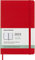 Moleskine Wochenplaner 2023, 12-Monats-Wochenkalender, Wochenplaner und Notizbuch, Hardcover, Großformat 13 x 21 cm, Farbe Scharlachrot, 144 Seiten