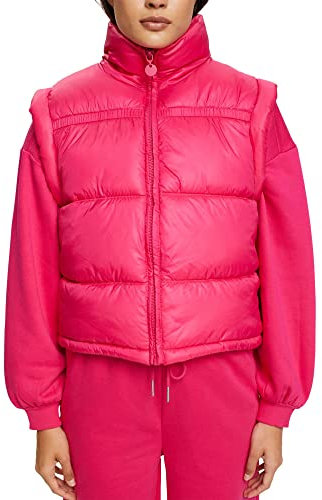 ESPRIT 082cc1h301 Gilet, 660/Rosa Fucsia, M Donna