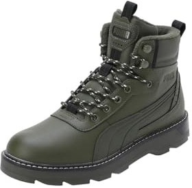 PUMA Herren Desierto V3 Sneaker, Dark Olive-Dark Olive, 45 EU
