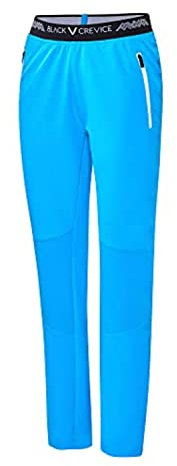 Black Crevice Damen dünne atmungsaktive Outdoor Hose, hellblau, 36