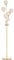 HOMCOM 5-Light Upright Floor Lamps for Living Room with Lampshade, Modern Standing Lamp for Bedroom, Bulb not Included, Silver