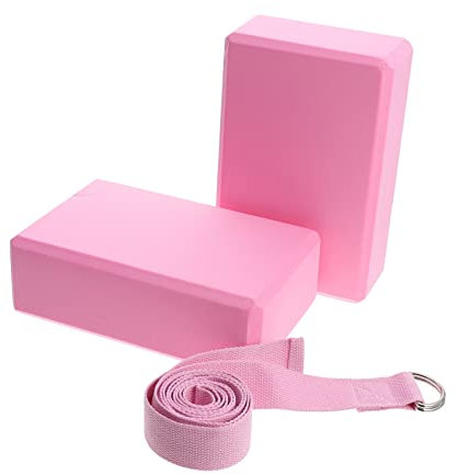 Toddmomy Damenanzüge 1 Set Yoga-Block Spannband Stropping-Set Trainingsausrüstung Ziegelbau-Set Geschenksets Für Geschenk Yoga-Geschenkset Widerstand Hüftband Yoga-Zubehör Trainingsgürtel