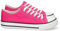 shoes&blues.es 74821-Zapatilla Plana de Mujer, Comoda, con Material de Lona, Estilo Bamba Casual, y Cierre de Cordones. Talla 37 Fucsia