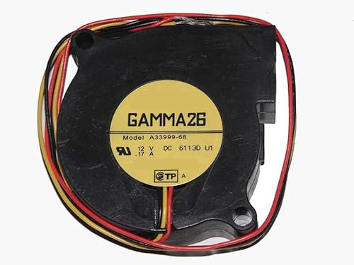 Zyvpee 5015 A33999-68 3-Draht-Ventilator, 12 V, 0,17 A