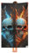 Zelbuck Strandtuch Totenkopf Groß XXL 75x140 cm Handtücher mit Totenkopf Motiv Weiche Schnelltrocknende Mikrofaser für Erwachsene und Kinder, Perfekt für Strand und Pool (Styple 8#,75x140 cm)