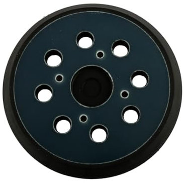 GroveEss 5 Inch 8 Hole Sander Replacement Pad,125mm Round Hook and Loop Backing Pad,Sanding Pads for Buffing Random Orbital Sander High Speed Polishing