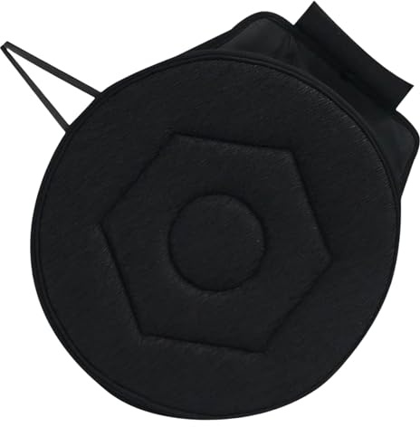 Yugugomo Coussin Rotatif À 360 ° pour Voiture - Coussin De Siège Rond, Coussin De Voiture Rotatif Portable, Siège De Voiture Pivotant, pour La Maison, Les Jeux D'équipe Et Les Pique-niques