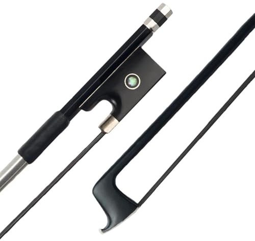 Geigenbogen 4/4 Größe Carbon Fiber Bogen Gute Qualität Ebenholz Frosch Violine Violino Zubehör