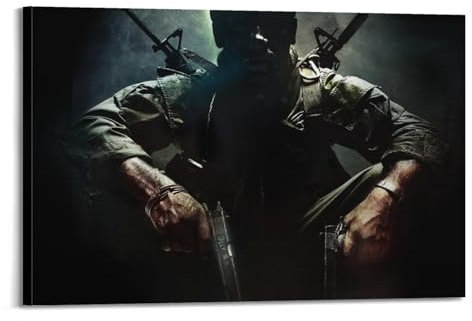 YIHAIKAI Spielposter Call of Duty Black Ops III, Wehrpflicht-Poster, dekoratives Gemälde, Leinwand, Wandposter und Kunstdruck, moderne Familienschlafzimmer-Dekoration, Poster, 20 x 30 cm