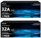 32 A Laser-Bildtrommel, 32 A, CF232A, kompatibel mit Laser Pro M203dn, M203dw, M206, MFP, M227fdn, M227sdn, M227fdw, M230 Serie, Drucker-Ersatz für HP 32A Bildtrommel (2-Schwarz, Toner nicht im