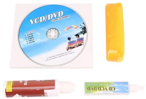 Sessleger R 4-in-1 CD DVD ROM Player Maintenance Cleaning Kit