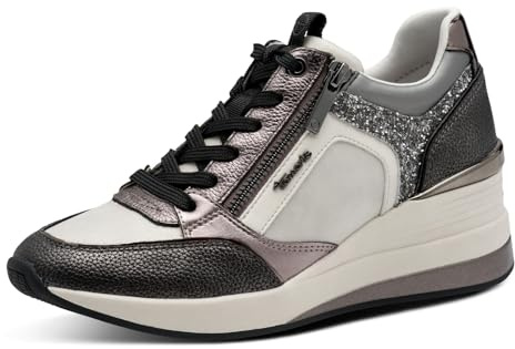 Tamaris Damen Low Sneaker Low Top 1-23703-41 Schwarz
