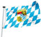 FLAGLY Premium Flagge Bayern – MADE IN GERMANY - mit oder ohne Wappen – hochwertige Flagge in verschiedenen Größen & Formaten (Hochformat & Querformat) – witterungsbeständig
