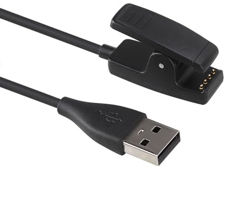 USB Charging Cable for Forerunner 35 235 230 630 735xt Smart Watch, Multi-protect Technology, Fast Charging Speed, Suitable for Forerunner Series Smartwatches, Made of High Grade