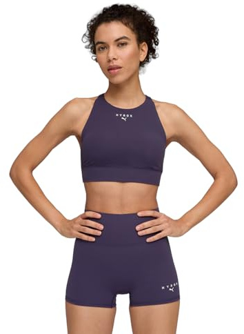 PUMA Damen Sport-BH W PUMA X HYROX SHAPELUXE HIGH NECK BRA 527854