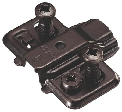 Titus T-Type 0mm Cam Adjustable Mounting Plate, Noir Black, Euro Screw, 700-0KC0-068-00