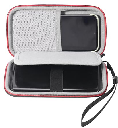 Custodia per due smartphone - Custodia per cellulare con cerniera YKK Compatibilità universale per iPhone, Samsung, Huawei, Xiaomi | Custodia organizer da viaggio Antiurto, antipolvere, idrorepellente