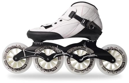 Speed-Rollschuhe für Erwachsene mit 90-mm-Grip-Rollen, Carbonfaser, Unisex-Design für Derby und Fitness, in verschiedenen Größen erhältlich