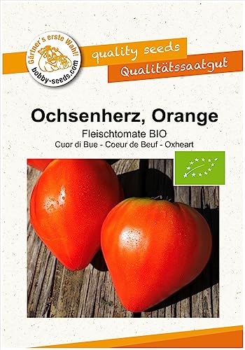 BIO-Tomatensamen Ochsenherz Orange Portion