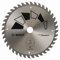 Bosch 1x Kreissägeblatt Standard (Sägeblatt für Holz, Ø 184 x 2.2/1.5 x 20/16 mm, 40 Zähne, ATB, mit 1x Reduzierring 16 mm, Zubehör Kreissäge)