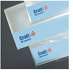 7 x 7 Pack of 50 Clear Cellophane bags