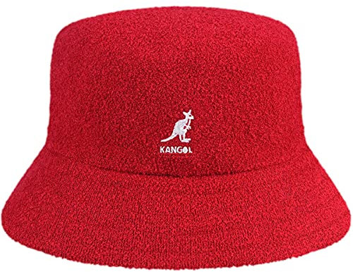 Kangol Unisex Bermuda Bucket Fischerhut, Red (Scarlet), M