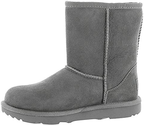 UGG Unisex Kinder Classic II Klassische Stiefel, Grau, 25 EU