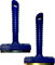 RPN 2X Auto-Eiskratzer, Beidseitig nutzbar, Kunststoff, Eisschaber Messingklinge Wow Neu (Blau)
