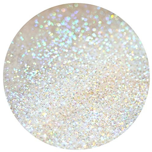 Iridescent Holo Glitter *** Rainbow White *** 10g 20g 50g 100g (10g)