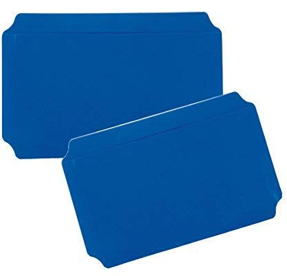 Moveandstic 2er Set Platte blau 20x40 cm
