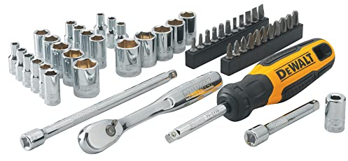 DEWALT DWMT81610 50 Piece Mechanics Tool Set Kit