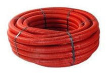 Gaine TPC annelée Rouge Ø40-25M