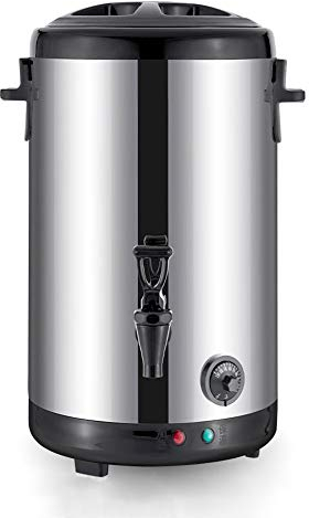 Thermobehälter für Warmhalten von Glühwein, Wasser, Kaffee, 30-110℃, Kitchen Aid Wasserkocher, Thermoskanne Tee, Elektrisch Glühweinkocher Wasserkocher Heißwasserspender für Buffet Party