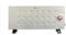 Aironic White Slimline Convection Panel Heater Radiator with Thermostat Dial (1000W)