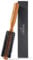 ZilberHaar - Styler Haar- und Bartbürste - Rundbürste,3,3 cm Steife Wildschweinborsten und 20,3 cm Langer Griff aus Birnbaumholz - 222 Borsten - Bartpflege-Bürste für Männer