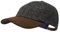 Borges & Scott Die Sligo - Baseball Cap - 100% Wolle - Irish Tweed – Schirm aus Nubuk Leder - Irischer Schiefer